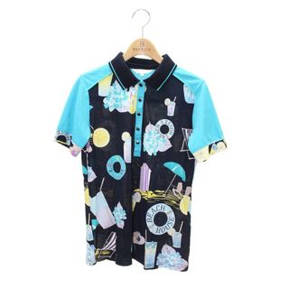 LEONARD - レオナールスポーツ 0558612 ポロシャツ 38 ネイビー LEONARD - レオナールスポーツ 0558612 ポロシャツ 38 ネイビー