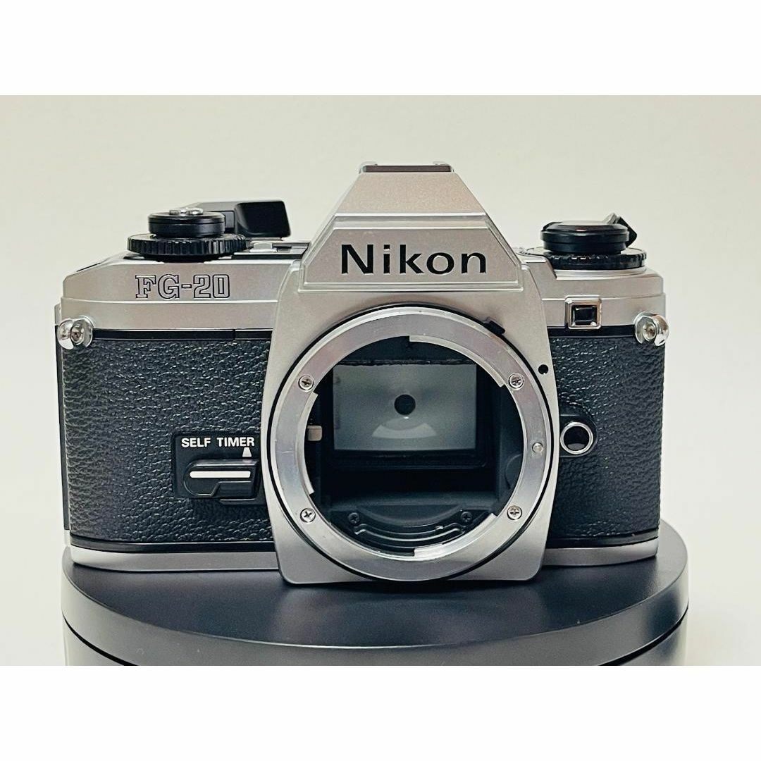 Nikon - 安心保証☆美品・完動品☆NIKON ニコン FG-20 シルバー Nikon - 安心保証☆美品・完動品☆NIKON ニコン FG-20 シルバー
