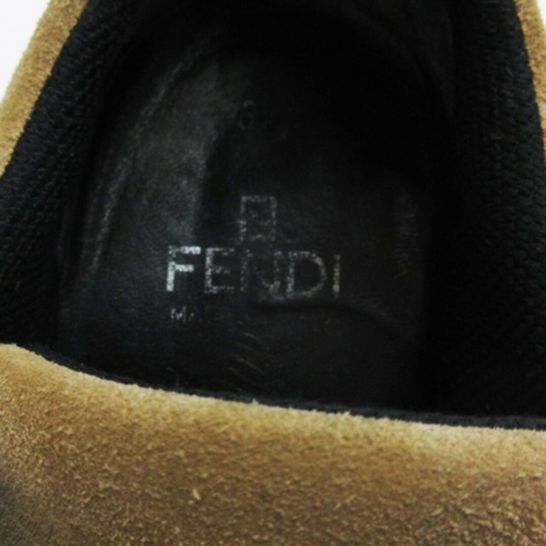 FENDI - フェンディ FENDI スエード ロゴ スニーカー イタリア製 FENDI - フェンディ FENDI スエード ロゴ スニーカー イタリア製