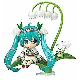ねんどろいど キャラクター・ボーカル・シリーズ01 初音ミク 雪ミク Snow Bell Ver. ノンスケール ABS&PVC製 塗装済み可動フィギュア qqffhab(特撮)