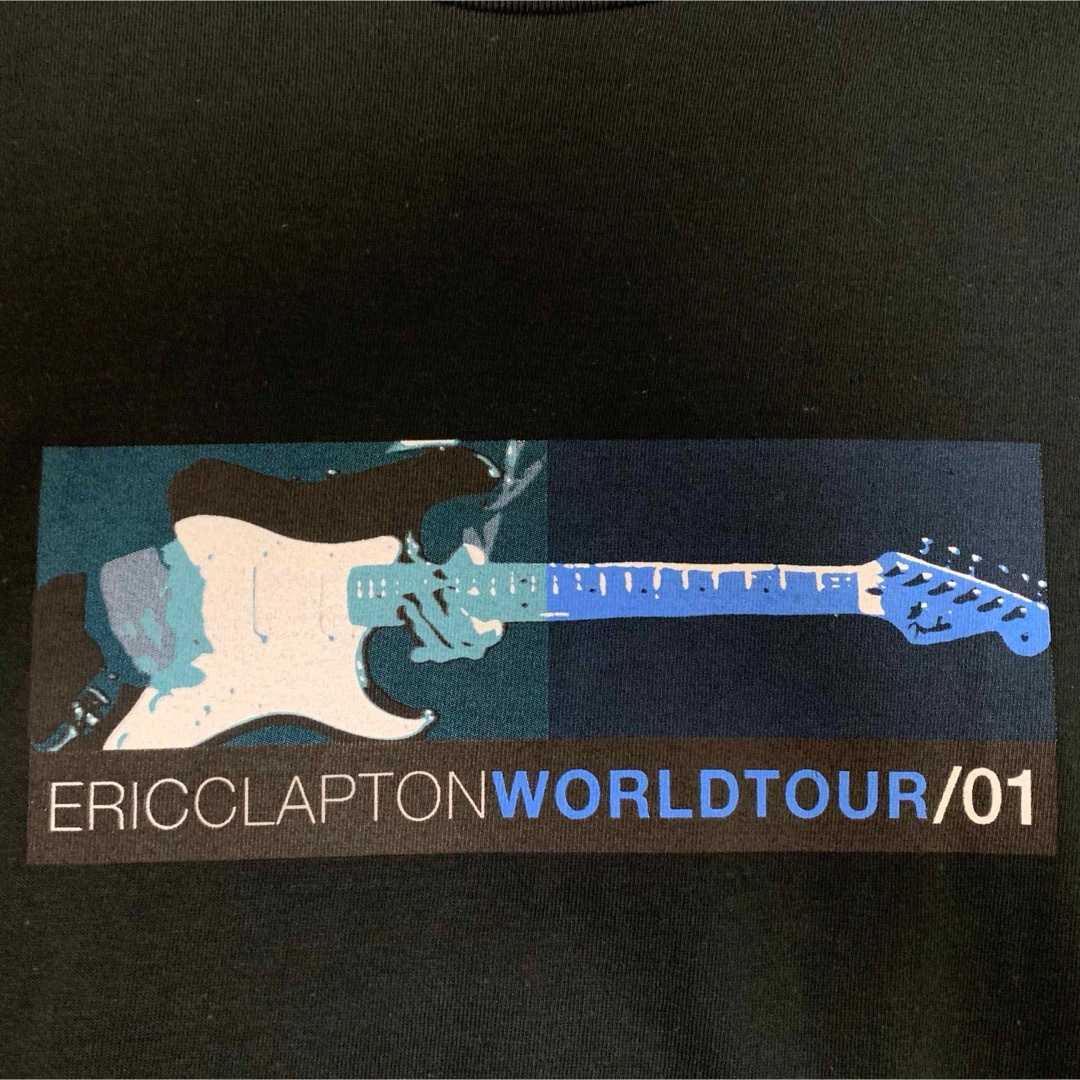 MUSIC TEE - Eric Clapton エリッククラプトン 2001 WORLD TOUR MUSIC TEE - Eric Clapton エリッククラプトン 2001 WORLD TOUR