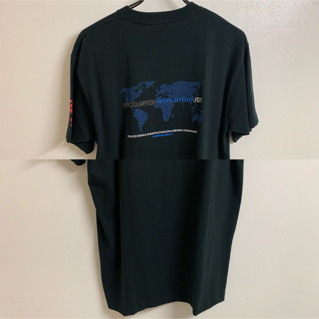 MUSIC TEE - Eric Clapton エリッククラプトン 2001 WORLD TOUR MUSIC TEE - Eric Clapton エリッククラプトン 2001 WORLD TOUR