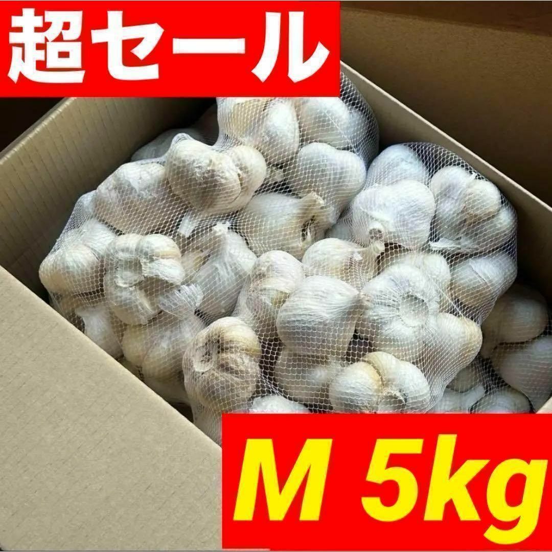 GWセール】青森県産にんにく 5kg M 福地ホワイト 加工 激安 GWセール】青森県産にんにく 5kg M 福地ホワイト 加工 激安