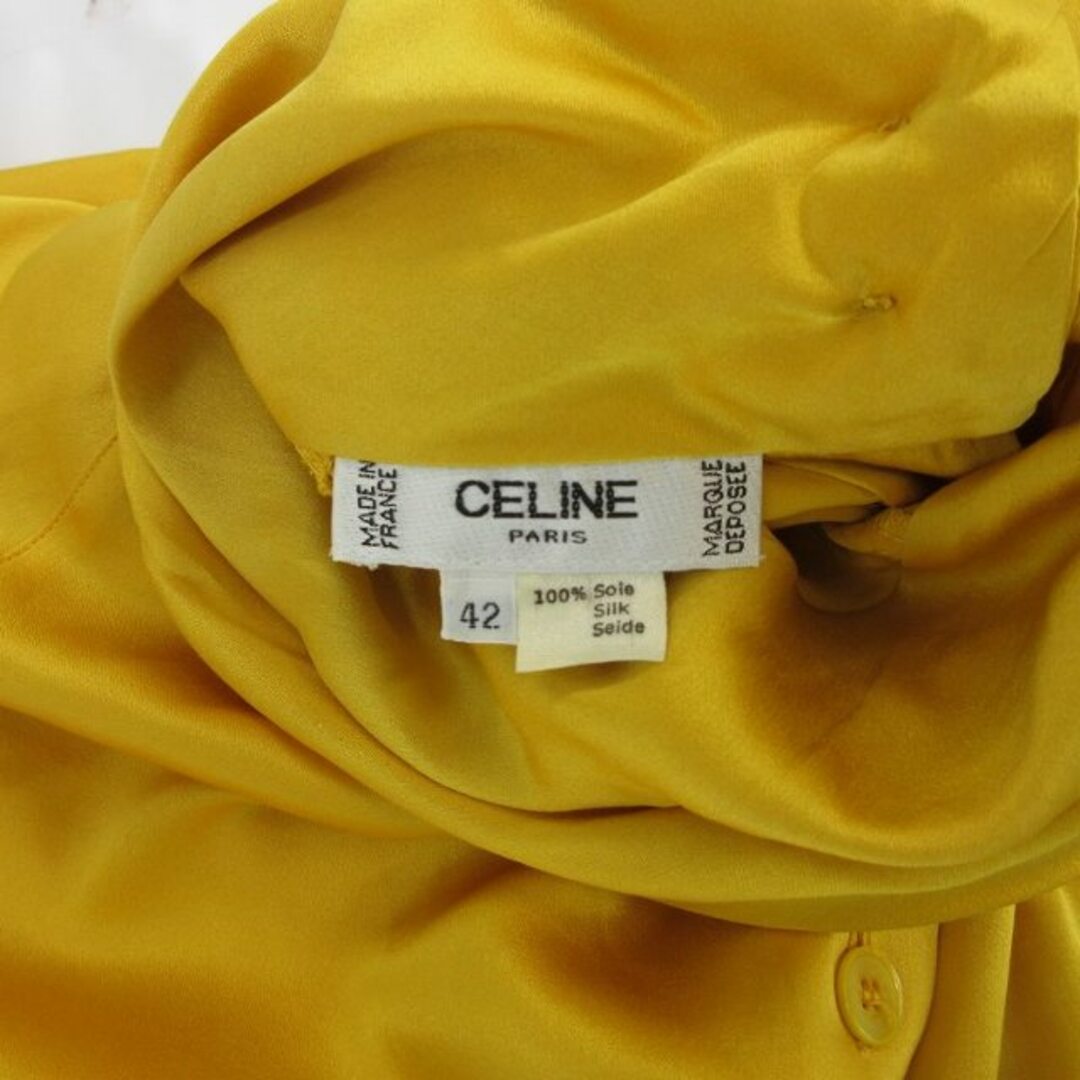CELINE - セリーヌ ヴィンテージ ブラウス シャツ シルク CELINE - セリーヌ ヴィンテージ ブラウス シャツ シルク