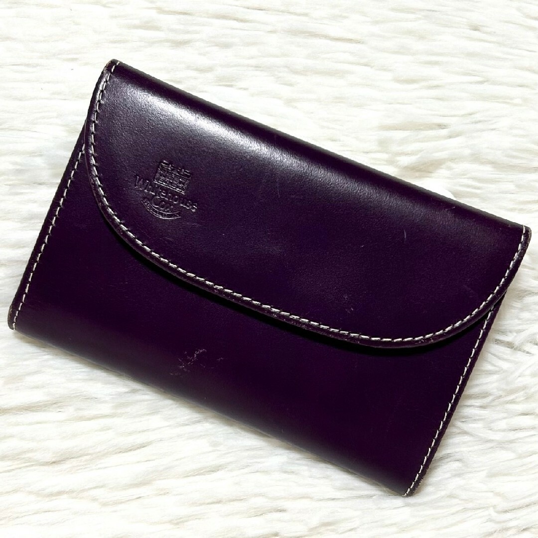 WHITEHOUSE COX - 良品 ホワイトハウスコックス 三つ折り財布 WHITEHOUSE COX - 良品 ホワイトハウスコックス 三つ折り財布