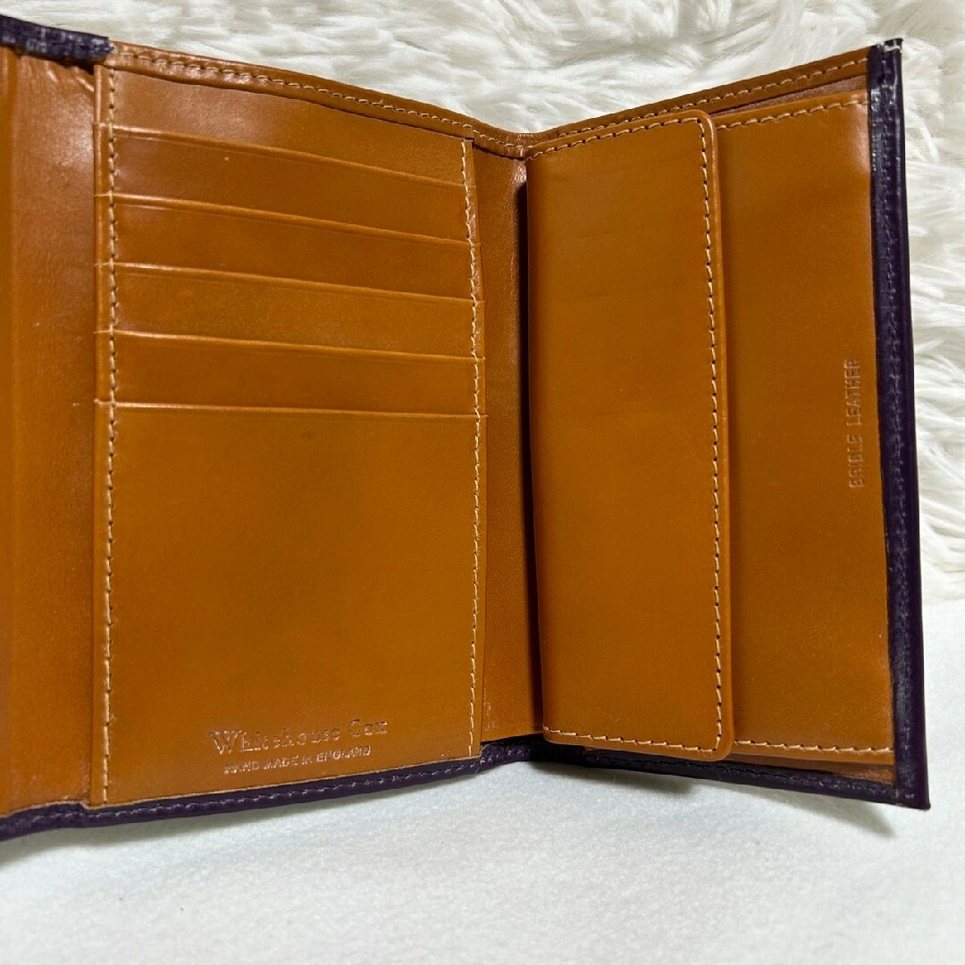 WHITEHOUSE COX - 良品 ホワイトハウスコックス 三つ折り財布 WHITEHOUSE COX - 良品 ホワイトハウスコックス 三つ折り財布