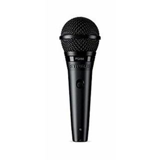 SHURE ダイナミックマイク ボーカル用 1/4インチフォーンケーブル付属 PGA58-QTR  qqffhab(マイク)