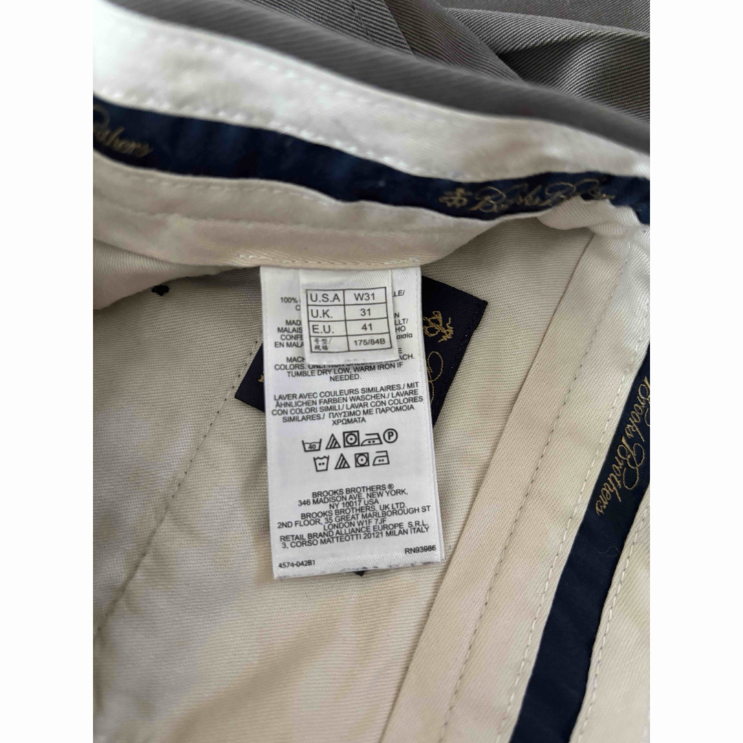 Brooks Brothers - ブルックスブラザーズ チノパン(W31)の通販 Brooks Brothers - ブルックスブラザーズ チノパン(W31)の通販