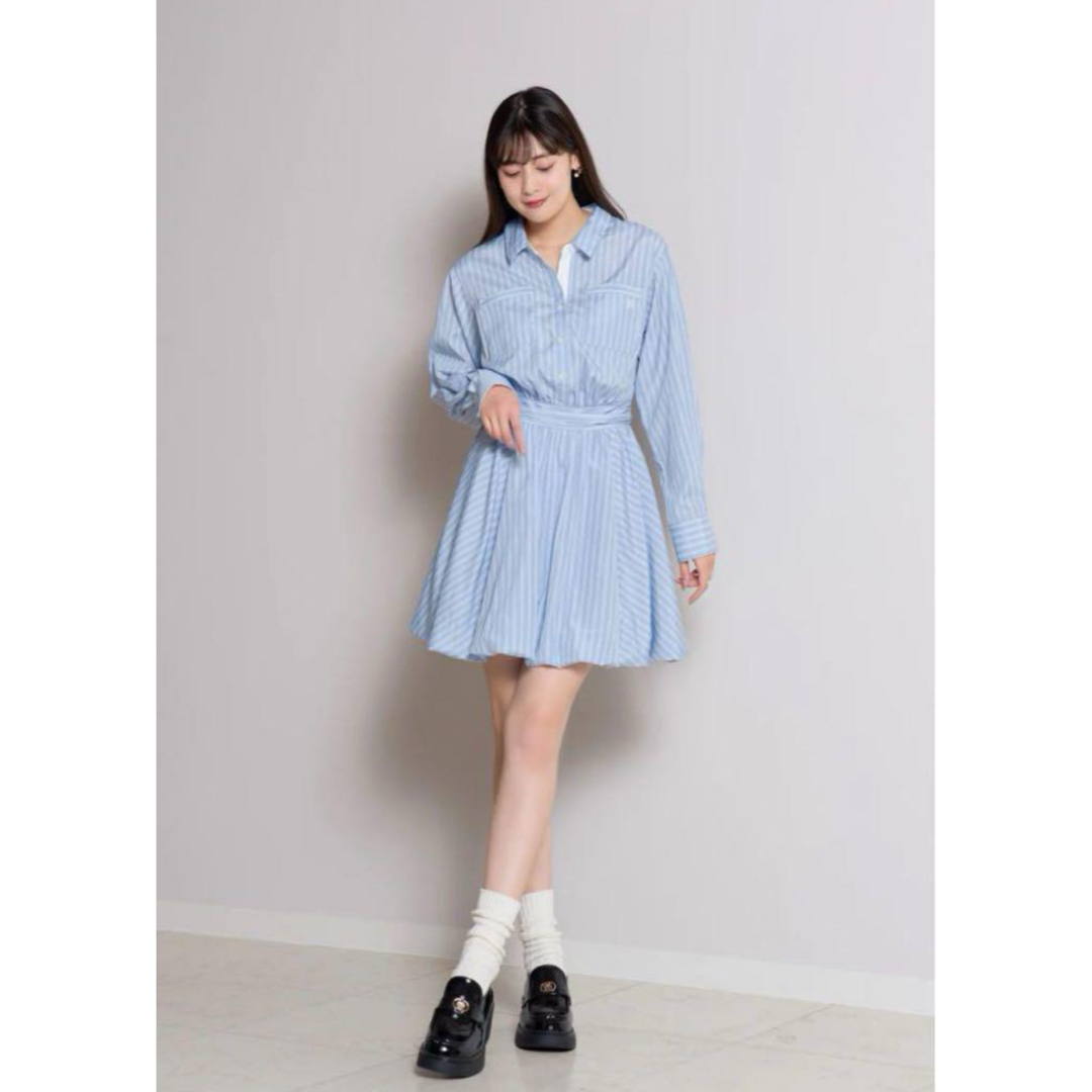Her lip to - herlipto Murcia Chiffon Shirt Dressの通販 by Her lip to - herlipto Murcia Chiffon Shirt Dressの通販 by
