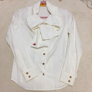 新品未使用★ヴィヴィアンウエストウッド定番リボンシャツ