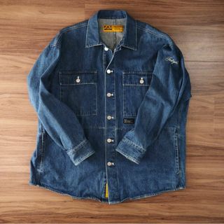 HUMAN MADE - 【Mサイズ】 DENIM COVERALL JACKET human madeの HUMAN MADE - 【Mサイズ】 DENIM COVERALL JACKET human madeの