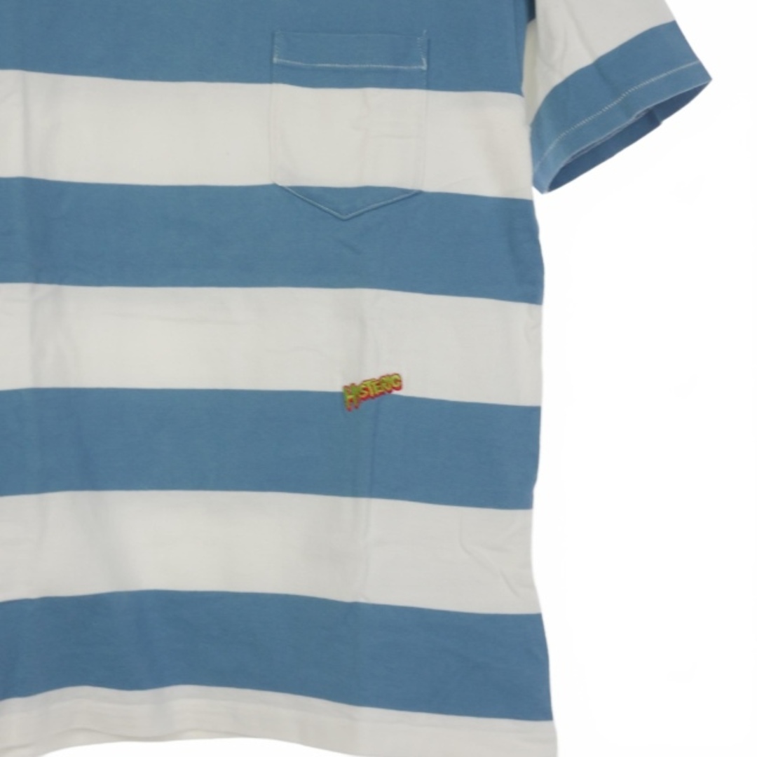 HYSTERIC GLAMOUR - ヒステリックグラマー ボーダー ポケット T HYSTERIC GLAMOUR - ヒステリックグラマー ボーダー ポケット T