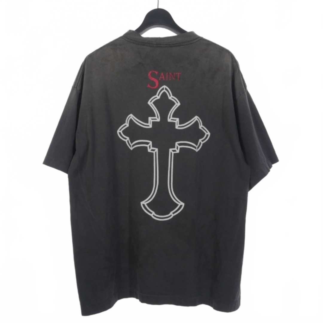 セントマイケル 25SS 2PAC Tシャツ カットソー 半袖 XL 黒の通販 セントマイケル 25SS 2PAC Tシャツ カットソー 半袖 XL 黒の通販