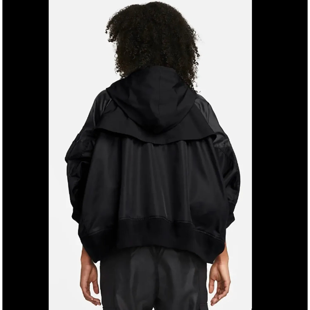 NIKE - Nike x sacai Full-Zip Hooded Jacketの通販 by おゆ's NIKE - Nike x sacai Full-Zip Hooded Jacketの通販 by おゆ's