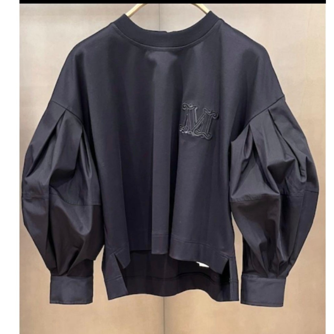 Max Mara - Max Mara dolly モノグラム ジャージーTシャツ 新品 Max Mara - Max Mara dolly モノグラム ジャージーTシャツ 新品