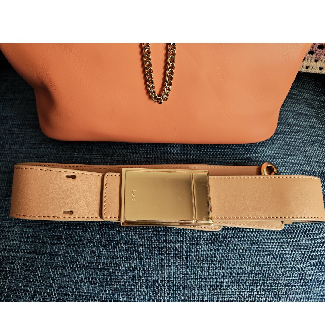 Chloe - クロエ*2wayバイカラーショルダーバッグの通販 by ゆ Chloe - クロエ*2wayバイカラーショルダーバッグの通販 by ゆ