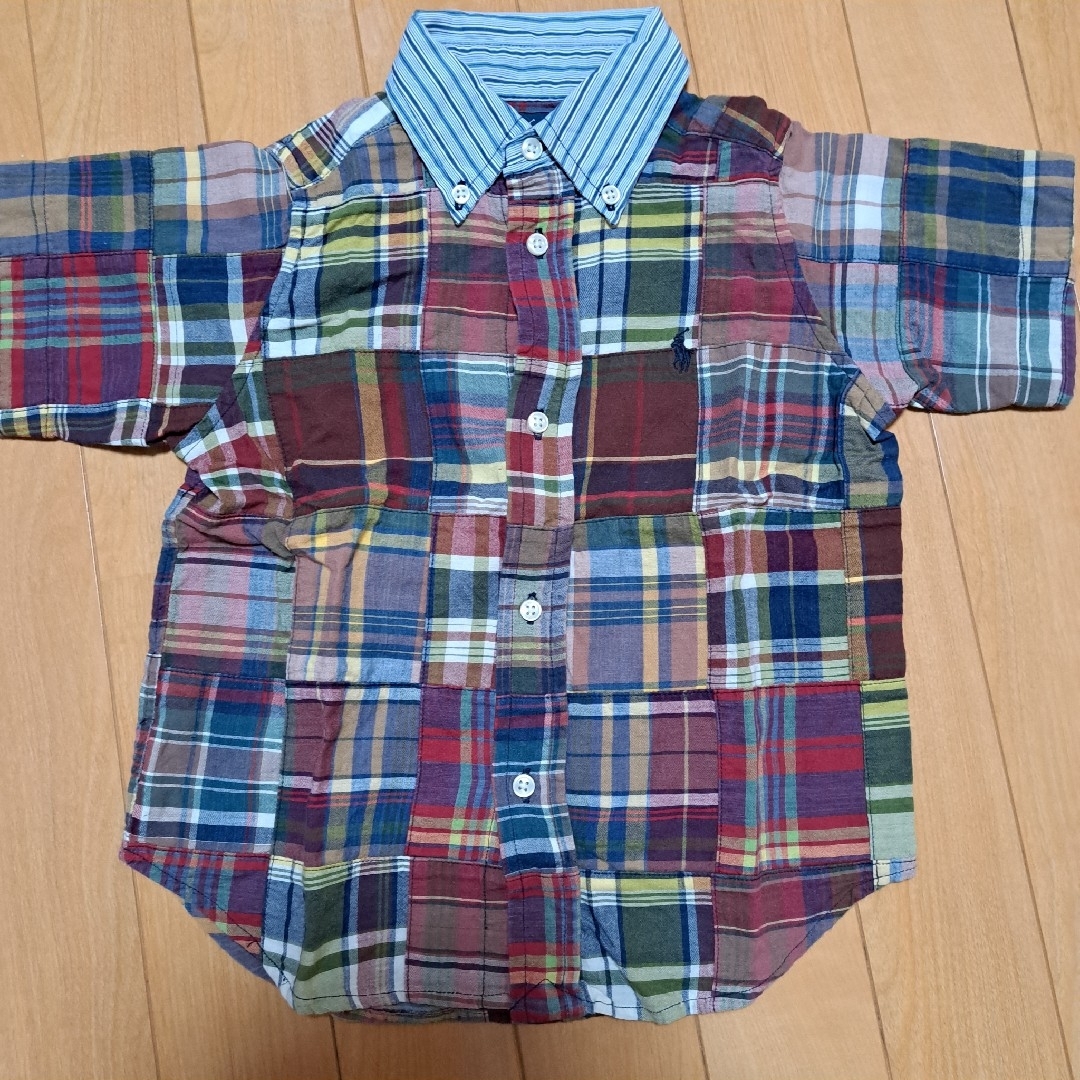 Ralph Lauren - ラルフローレン パッチワークシャツ 90の通販 by Ralph Lauren - ラルフローレン パッチワークシャツ 90の通販 by