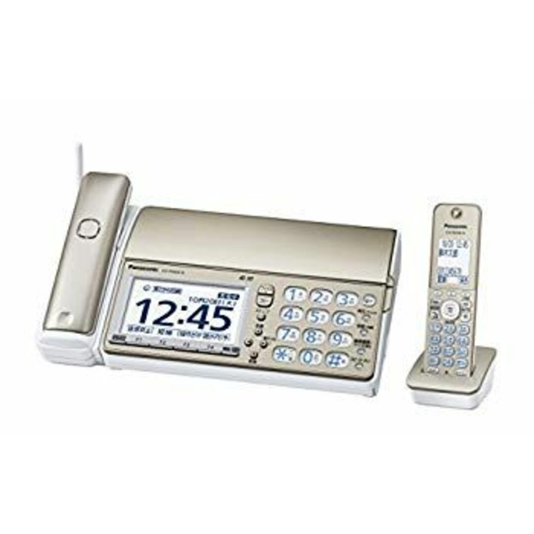 パナソニック おたっくす デジタルコードレスFAX 子機1台付き 1.9GHz DECT準拠方式 シャンパンゴールド KX-PD604DL-N qqffhab エンタメ/ホビーのエンタメ その他(その他)の商品写真