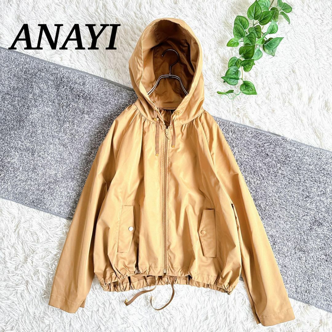 ANAYI - 近年モデル 美品 アナイ ブライトツイルギャザー ANAYI - 近年モデル 美品 アナイ ブライトツイルギャザー