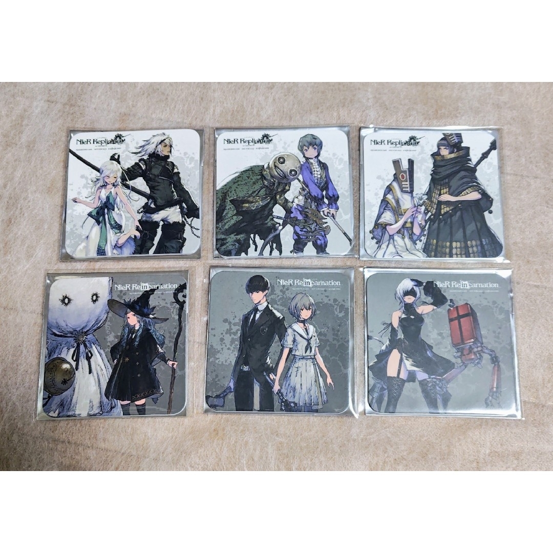SQUARE ENIX - スクエニカフェ ニーア コースターの通販 by SQUARE ENIX - スクエニカフェ ニーア コースターの通販 by
