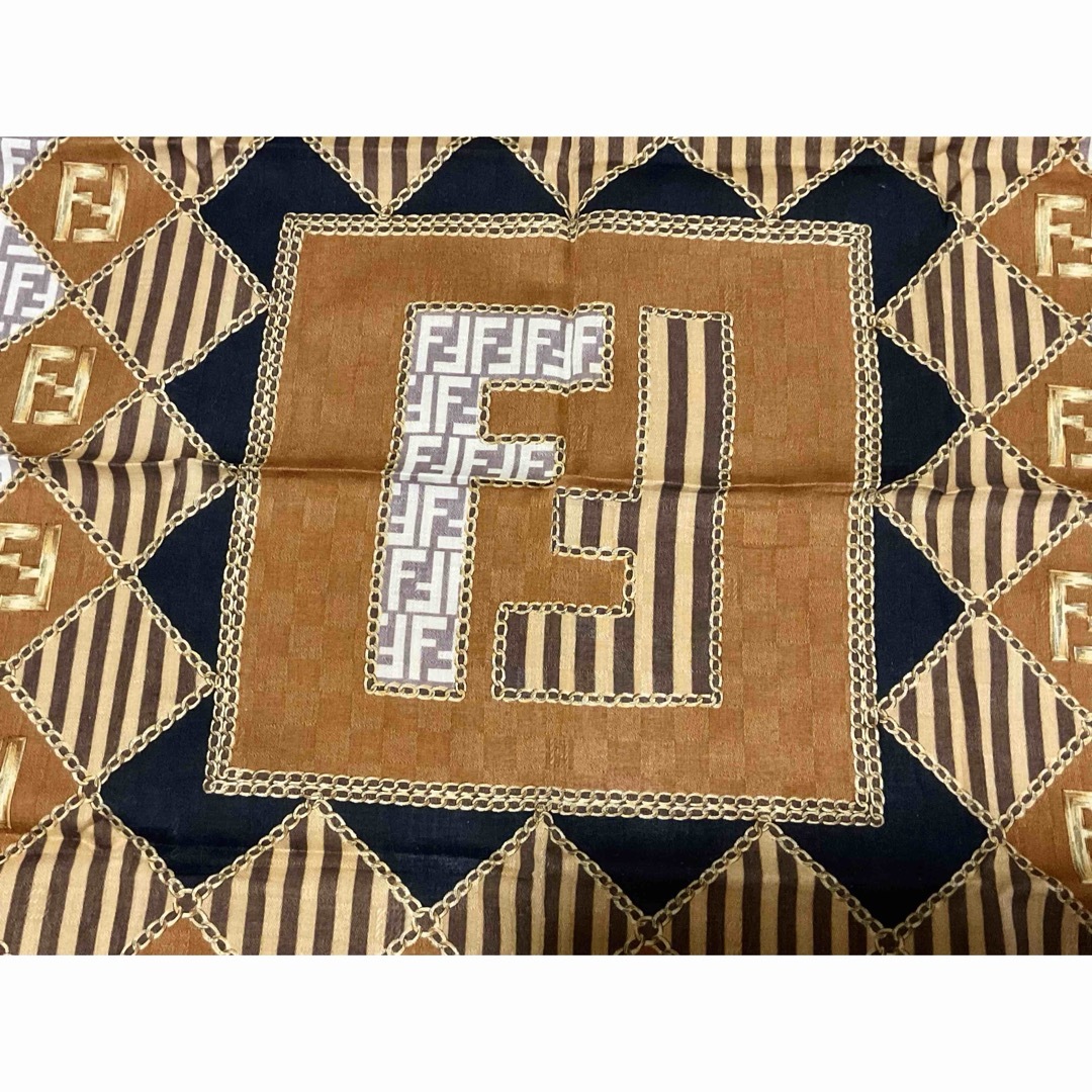 FENDI - FENDI ハンカチ ズッカ柄 チェーン ハンカチ セットの FENDI - FENDI ハンカチ ズッカ柄 チェーン ハンカチ セットの