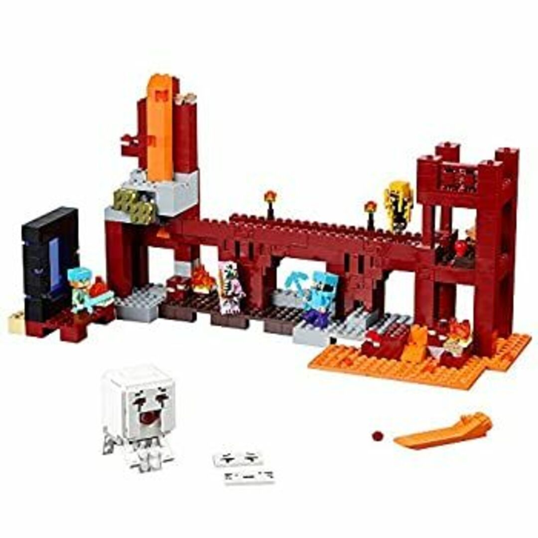 LEGO Minecraft 21122 the Nether Fortress Building Kit キッズ/ベビー/マタニティのおもちゃ(積み木/ブロック)の商品写真