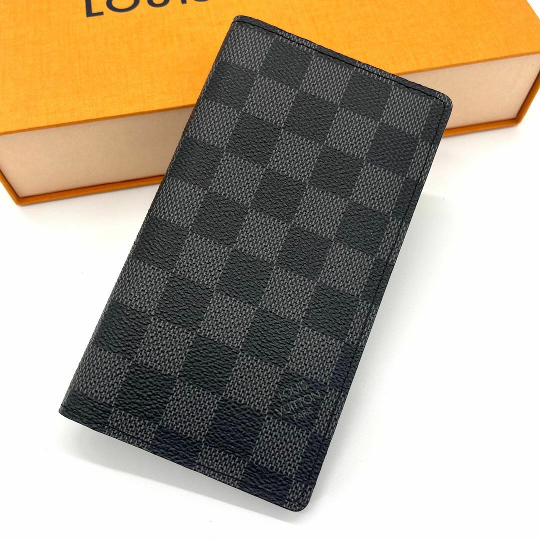 LOUIS VUITTON - 【美品】ルイヴィトン　アジェンダポッシュ　ダミエグラフィット　メンズ