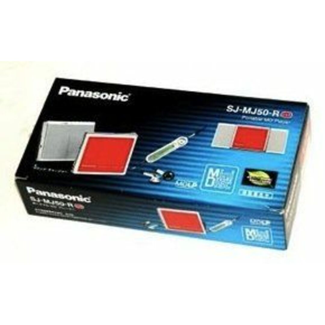 Panasonic パナソニック ポータブルＭＤプレーヤー SJ-MJ50-R w17b8b5