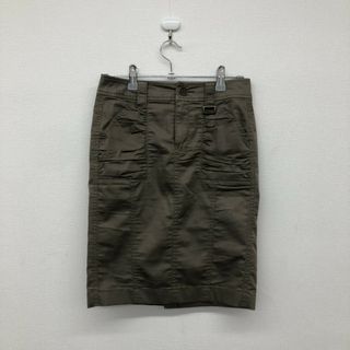 【COUP DE CHANCE】クードシャンス　34　茶色　ブラウン　スカート　台形スカート　レディース　ひざ丈　(その他)
