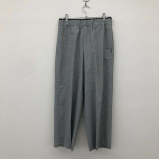 【JOSEPH】ジョゼフ　36　灰色　グレー　パンツ　ストレートパンツ　レディース　オフィス　毛(その他)