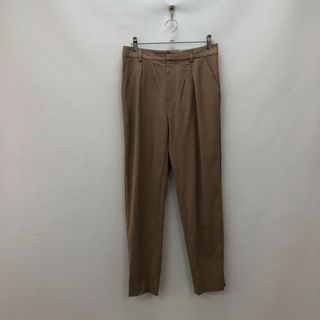 【UNTITLED】アンタイトル　茶系　2　パンツ　スラックス　無地　シンプル　ボトムス(その他)