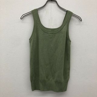 【ITEMS URBAN RESEARCH】アイテムズアーバンリサーチ　緑　フリーサイズ　F　トップス　タンクトップ　インナー(タンクトップ)