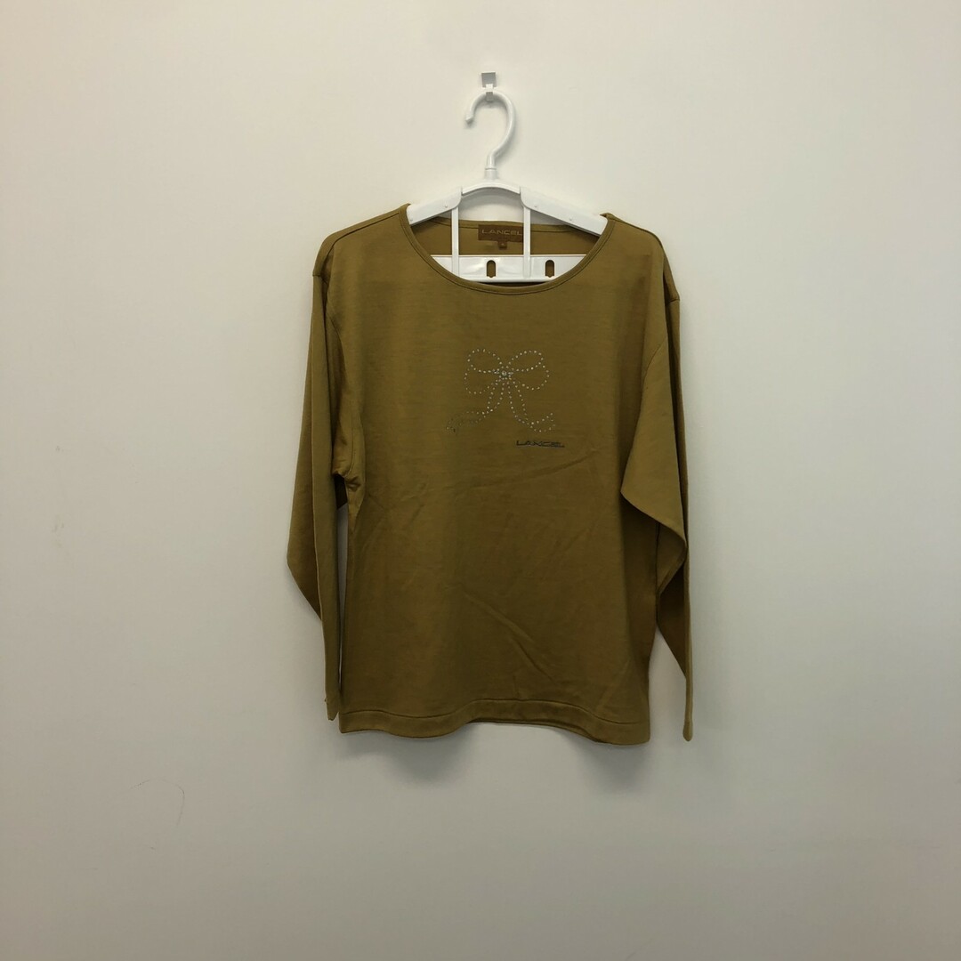 LANCEL - 【LANCEL】ランセル トップス 長袖トップス 長袖Tシャツ M オリーブ