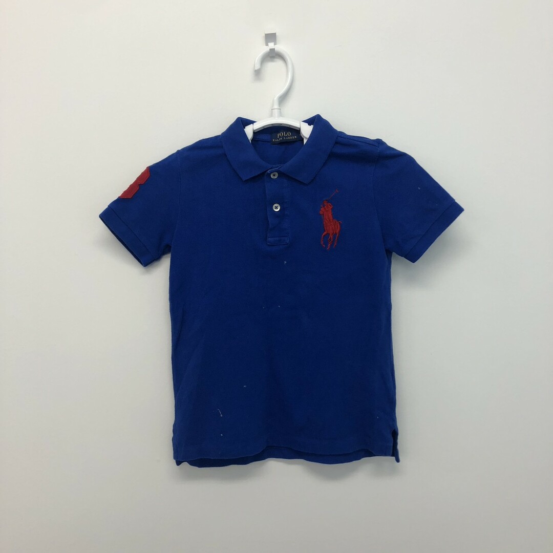 POLO RALPH LAUREN - 【POLO RALPHLAUREN】ポロラルフローレン ポロシャツ 半袖ポロシャツ トップス 半袖 サイズ6 青