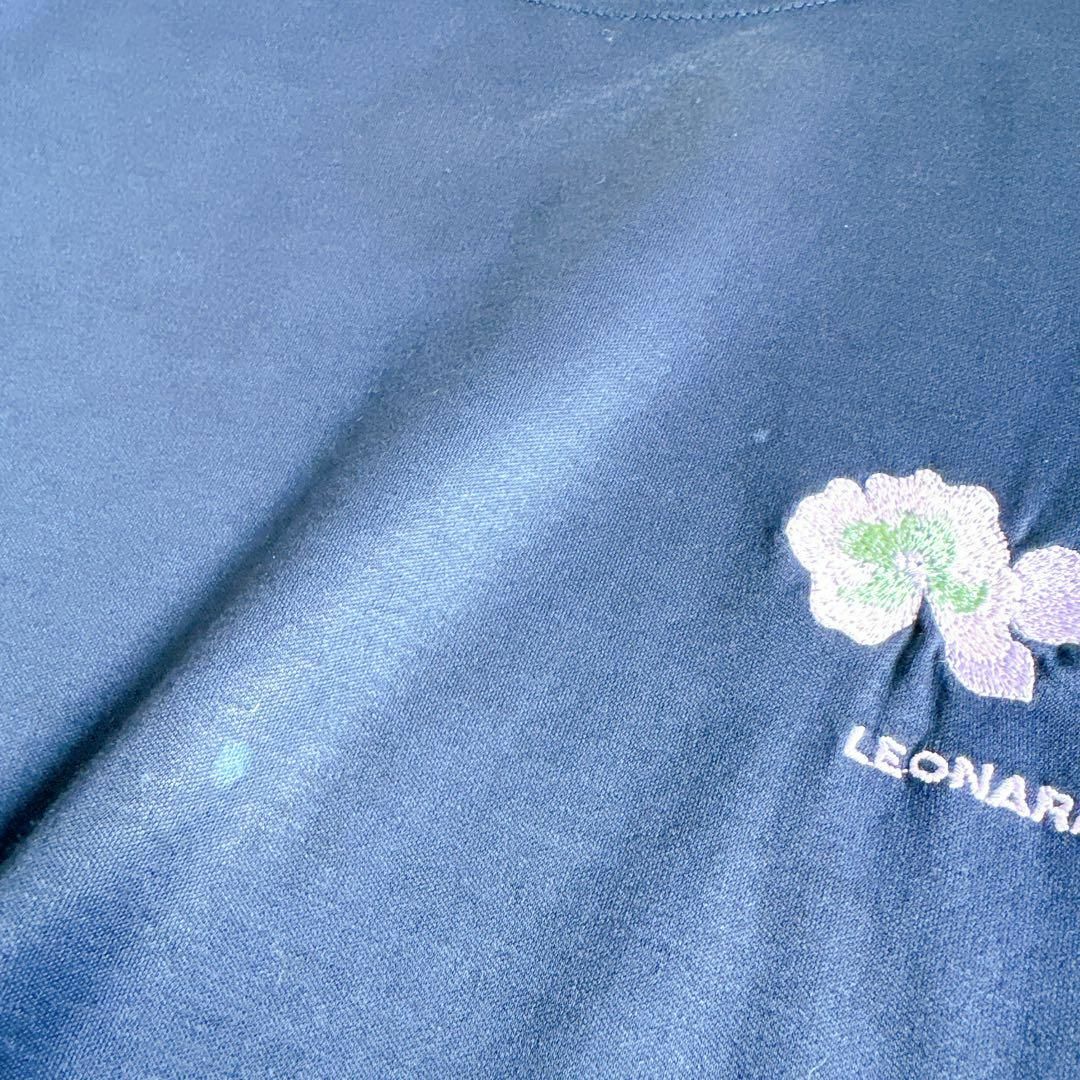 LEONARD - 良品 レオナール 半袖ブラウス tシャツ ワンポイント LEONARD - 良品 レオナール 半袖ブラウス tシャツ ワンポイント