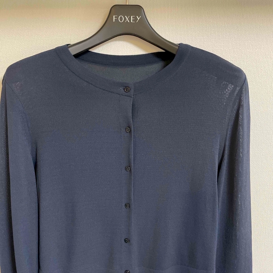 FOXEY - フォクシー アッパースタンダード カーディガン 38 FOXEY - フォクシー アッパースタンダード カーディガン 38