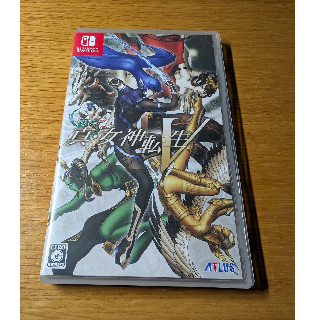 ATLAS(アトラス)の美品 真・女神転生V Nintendo Switch エンタメ/ホビーのゲームソフト/ゲーム機本体(家庭用ゲームソフト)の商品写真