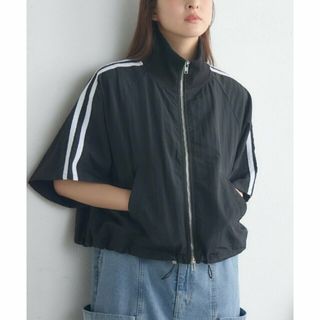 レトロガール(RETRO GIRL)の【ブラック】襟リブトラックJK(その他)