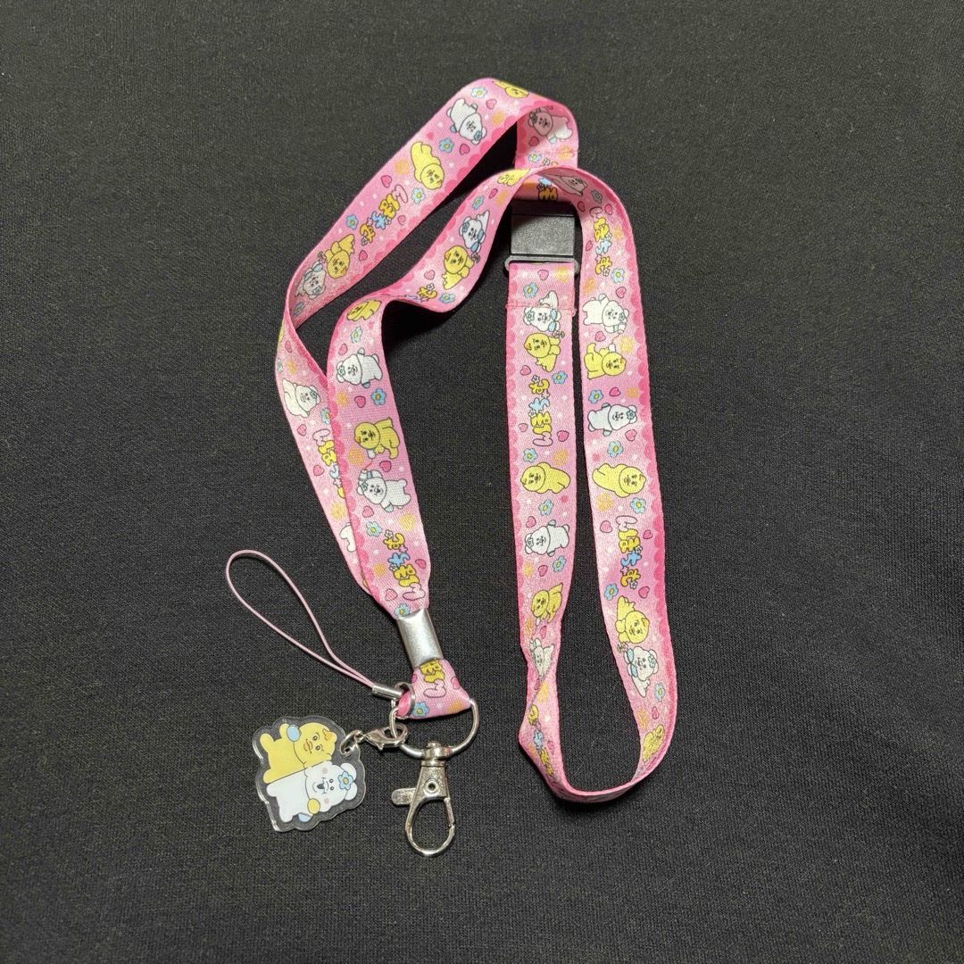 ストラップ ハンドメイドのスマホケース/アクセサリー(スマホストラップ/チャーム)の商品写真