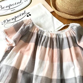 Bonpoint - ボントン bonton 今期ワンピース 新品・未使用の通販 Bonpoint - ボントン bonton 今期ワンピース 新品・未使用の通販