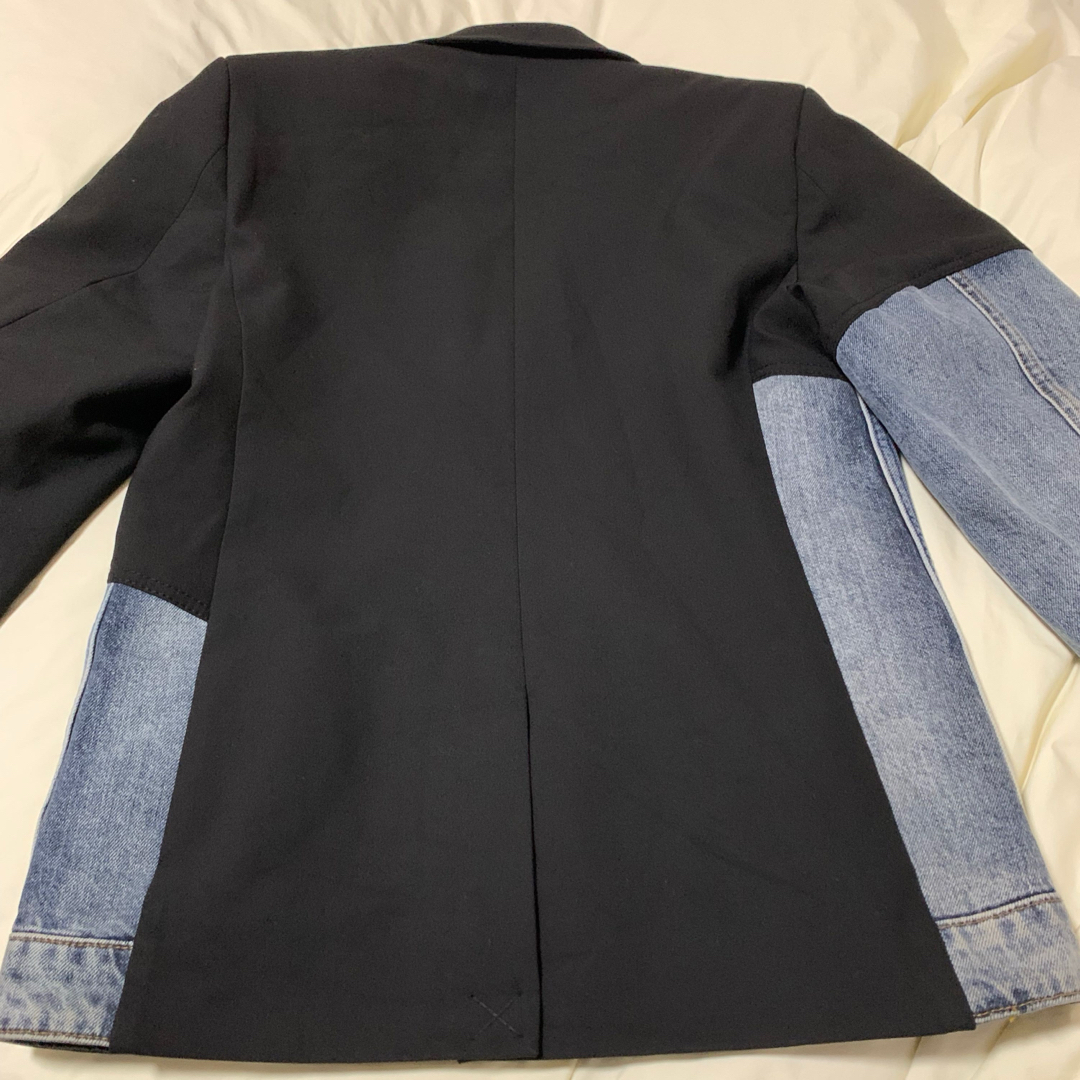 DESIGUAL - デニム×テーラードハイブリッドジャケットの通販 by DESIGUAL - デニム×テーラードハイブリッドジャケットの通販 by