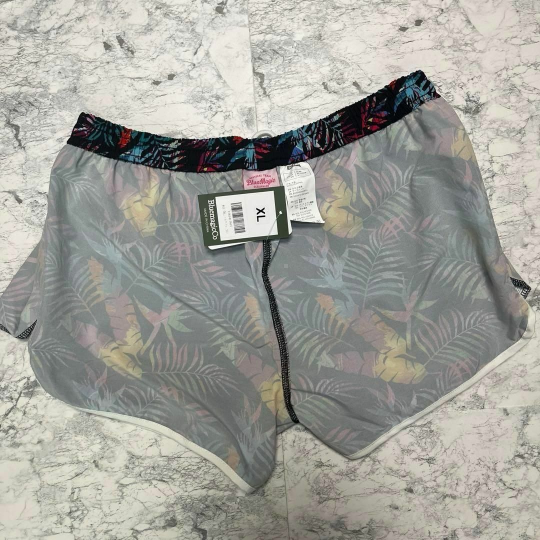 レディース 水着 ショートパンツ 花柄 カラフル XL 華やか レディースの水着/浴衣(水着)の商品写真
