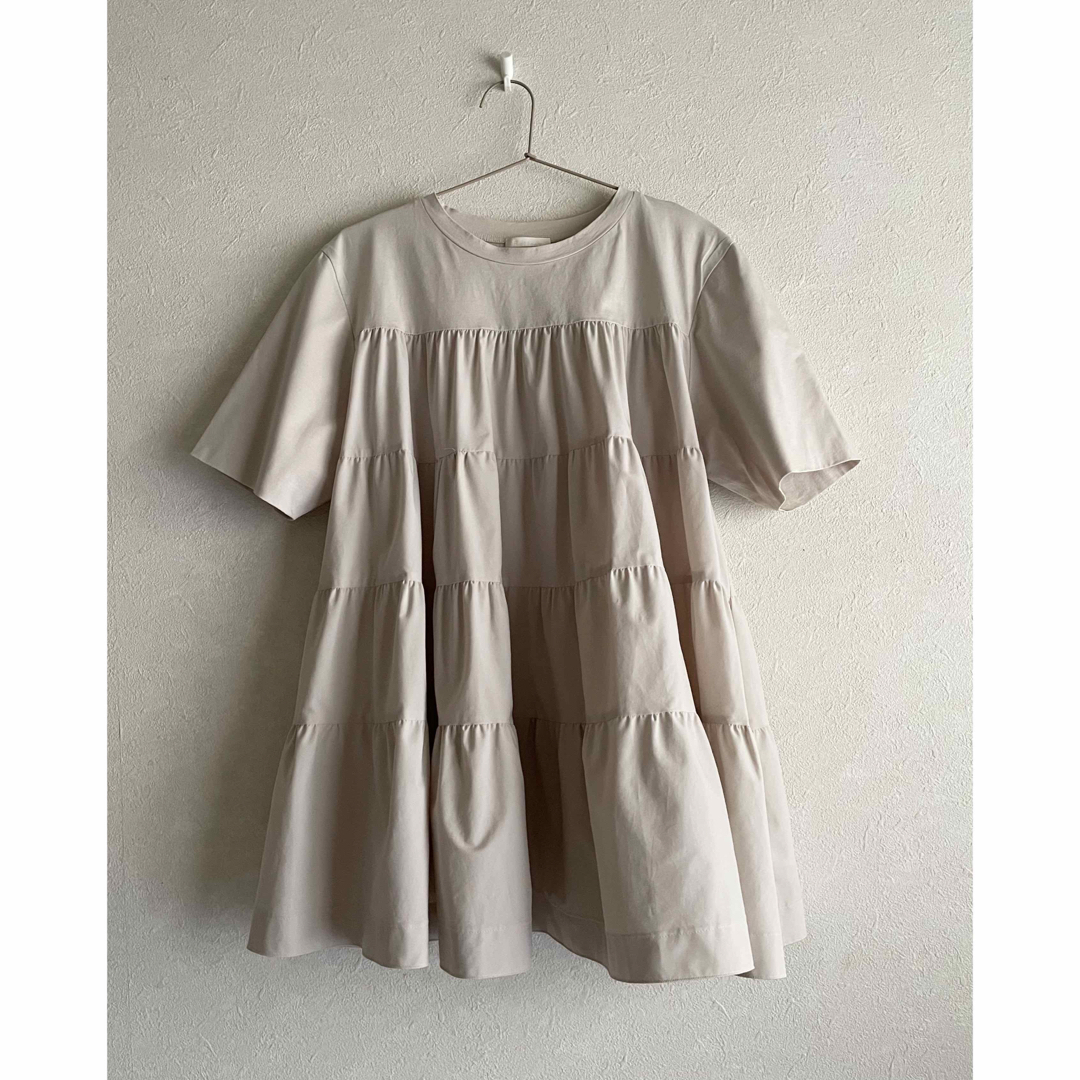Ballsey - 美品 Ballsey コットンジャージーコンビ ティアード Ballsey - 美品 Ballsey コットンジャージーコンビ ティアード