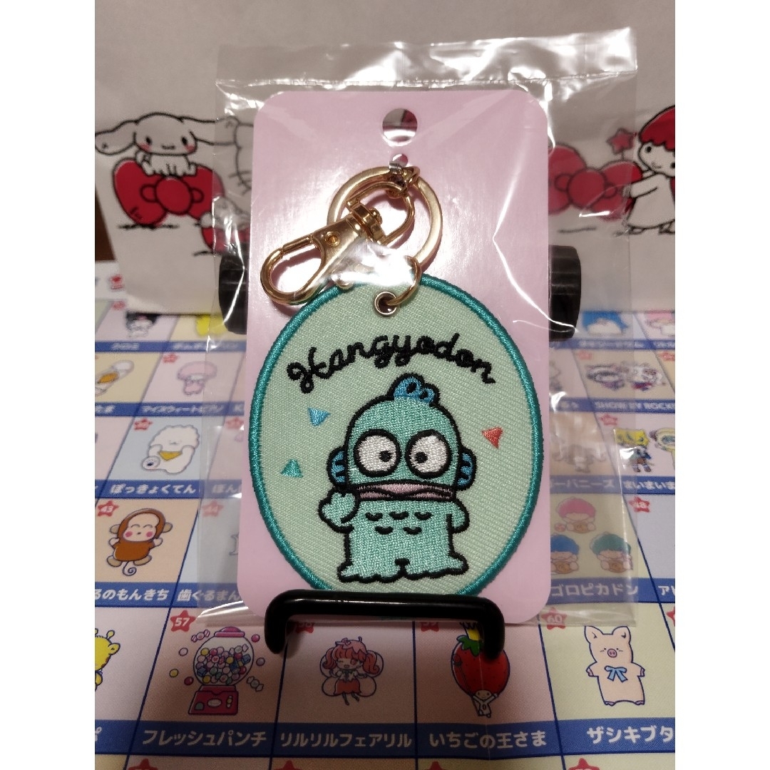 サンリオ(サンリオ)の新品未開封◇ハンギョドン 刺繍ワッペンキーホルダー サンリオキャラクター大賞 エンタメ/ホビーのおもちゃ/ぬいぐるみ(キャラクターグッズ)の商品写真