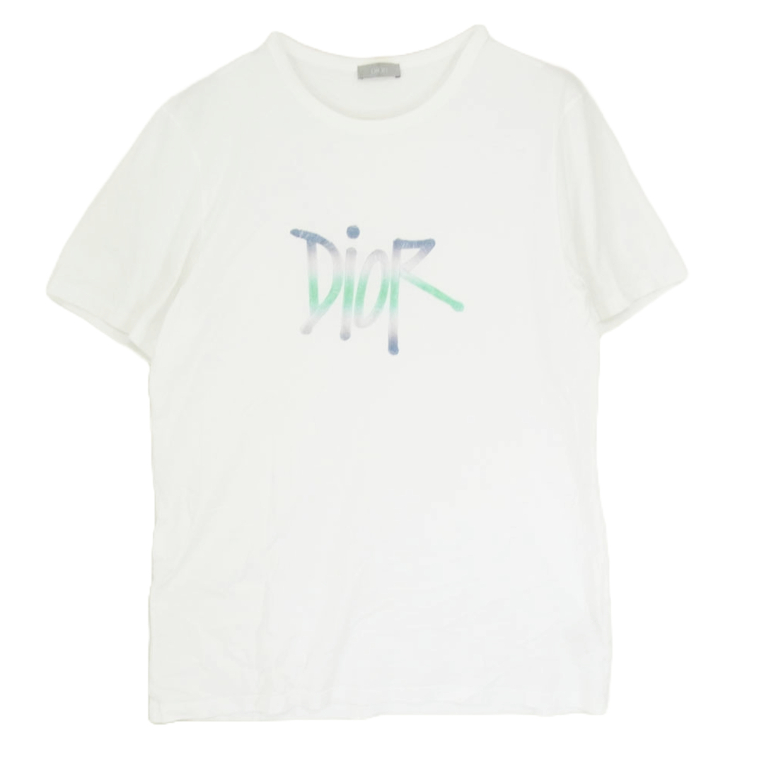 Dior - Dior ディオール 033J600D0589 Shawn Stussy Logo T Dior - Dior ディオール 033J600D0589 Shawn Stussy Logo T