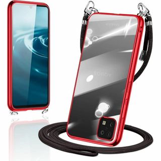 AQUOS sense6 / sense6s ケース ショルダー クリア TPU(その他)