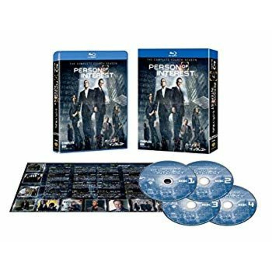 パーソン・オブ・インタレスト 〈フォース・シーズン〉 コンプリート・ボックス (4枚組) [Blu-ray] w17b8b5