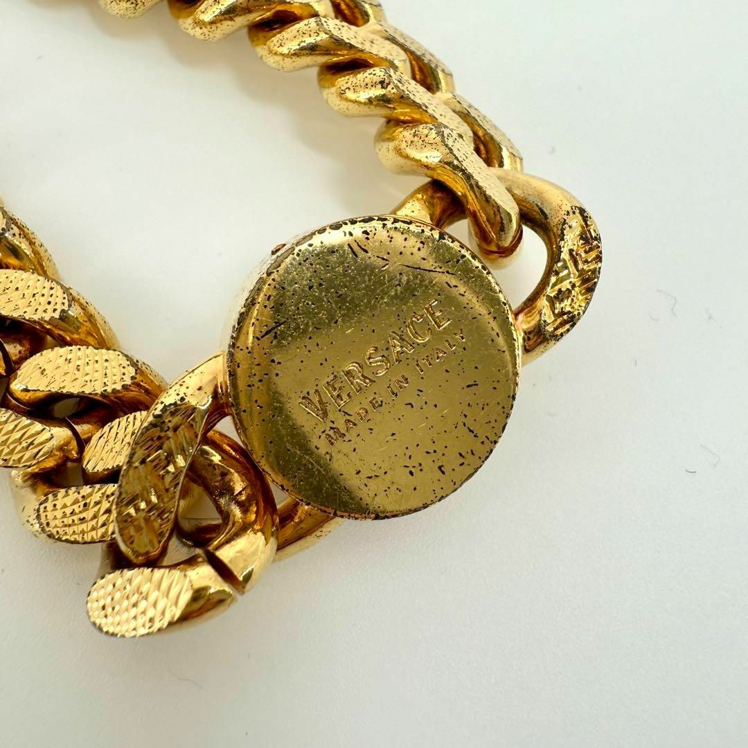 VERSACE - VERSACE メデューサ 喜平 ネックレス ゴールド グレカ VERSACE - VERSACE メデューサ 喜平 ネックレス ゴールド グレカ
