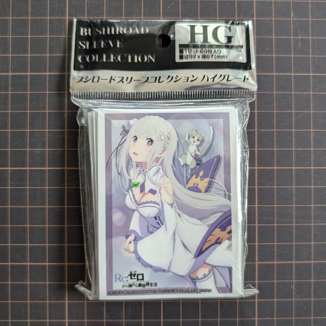 Re:ゼロから始める異世界生活 リゼロ キャラクタースリーブ エンタメ/ホビーのトレーディングカード(カードサプライ/アクセサリ)の商品写真