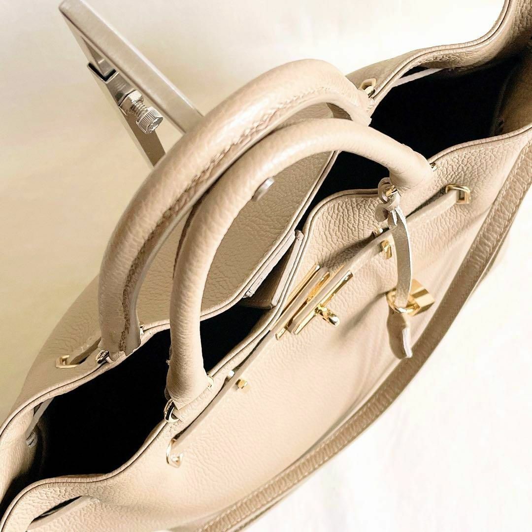 【極美品】ミロス カナグツキトートバッグ ショルダーバッグ 2way レザー タグ付き極美品】ミロス カナグツキトートバッグ ショルダー